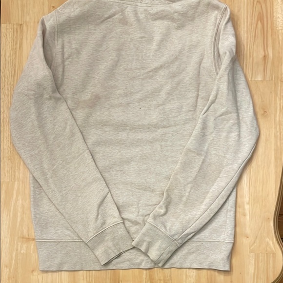The North Face Men's Cream Hoodie - Picture 3 of 4